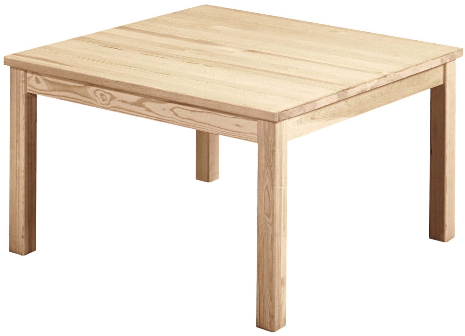 Rustic table made of untreated pine, STABIL.