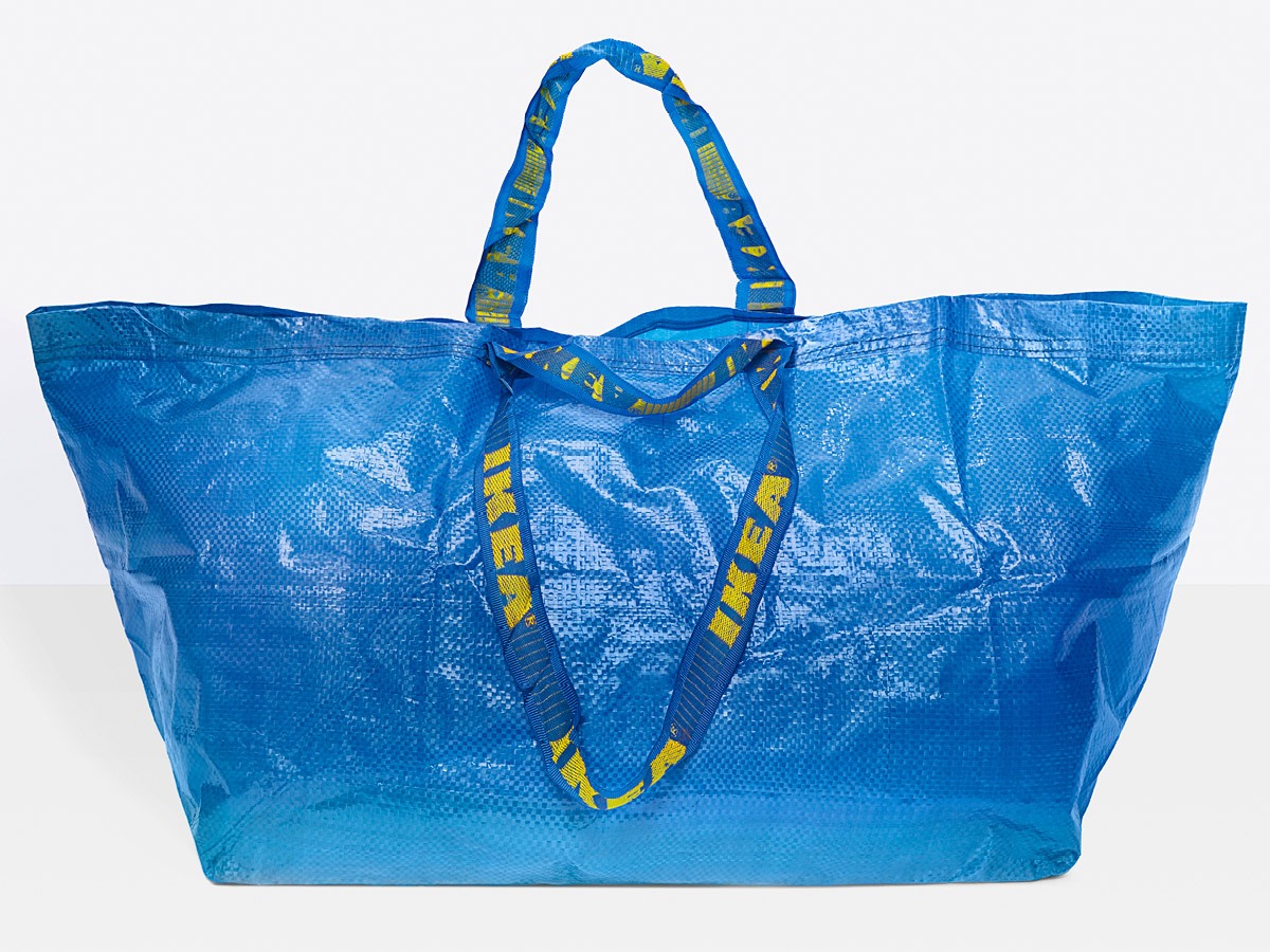 IKEA Check Tote Bags