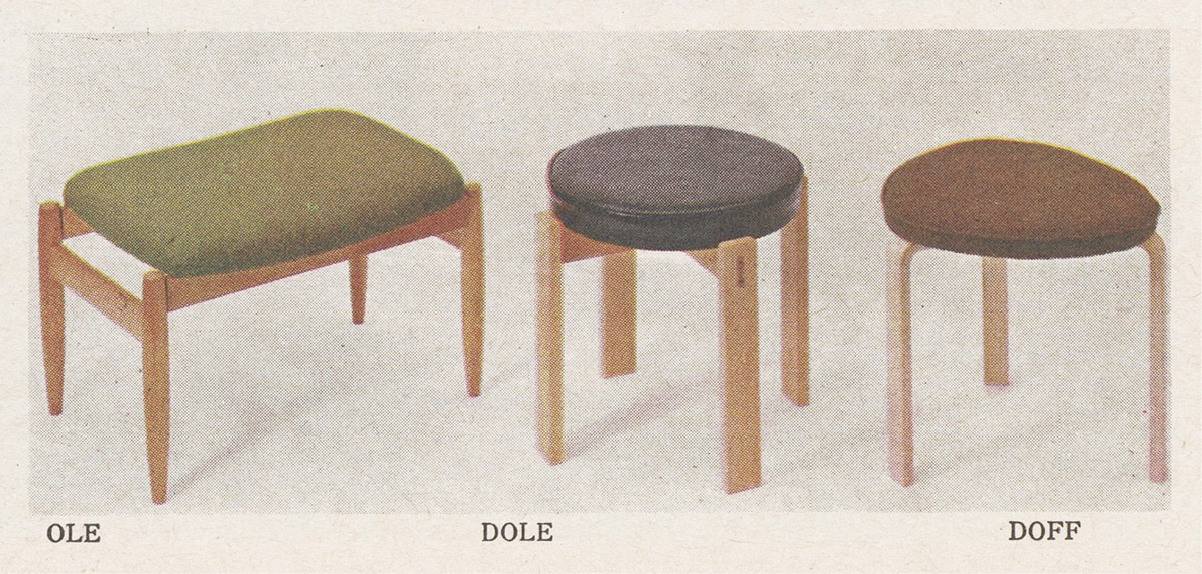 DOLE stool 1963.