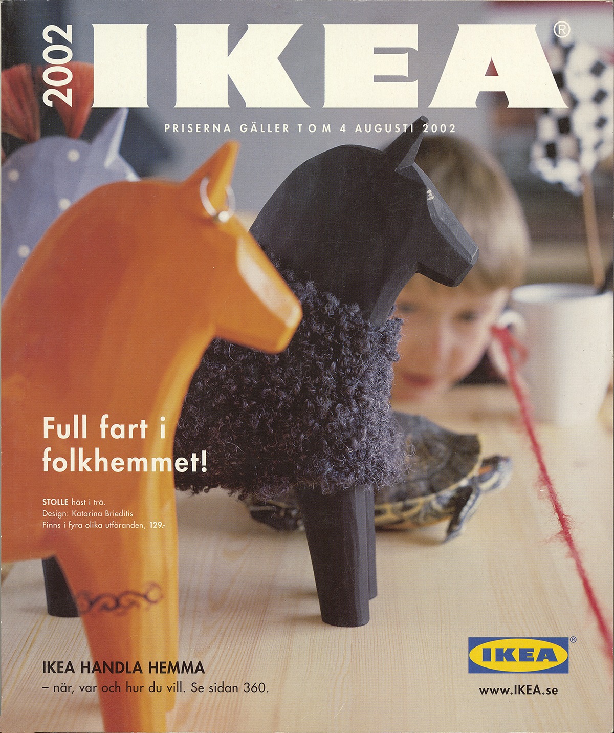 Browse the IKEA catalogue from 2002 IKEA Museum