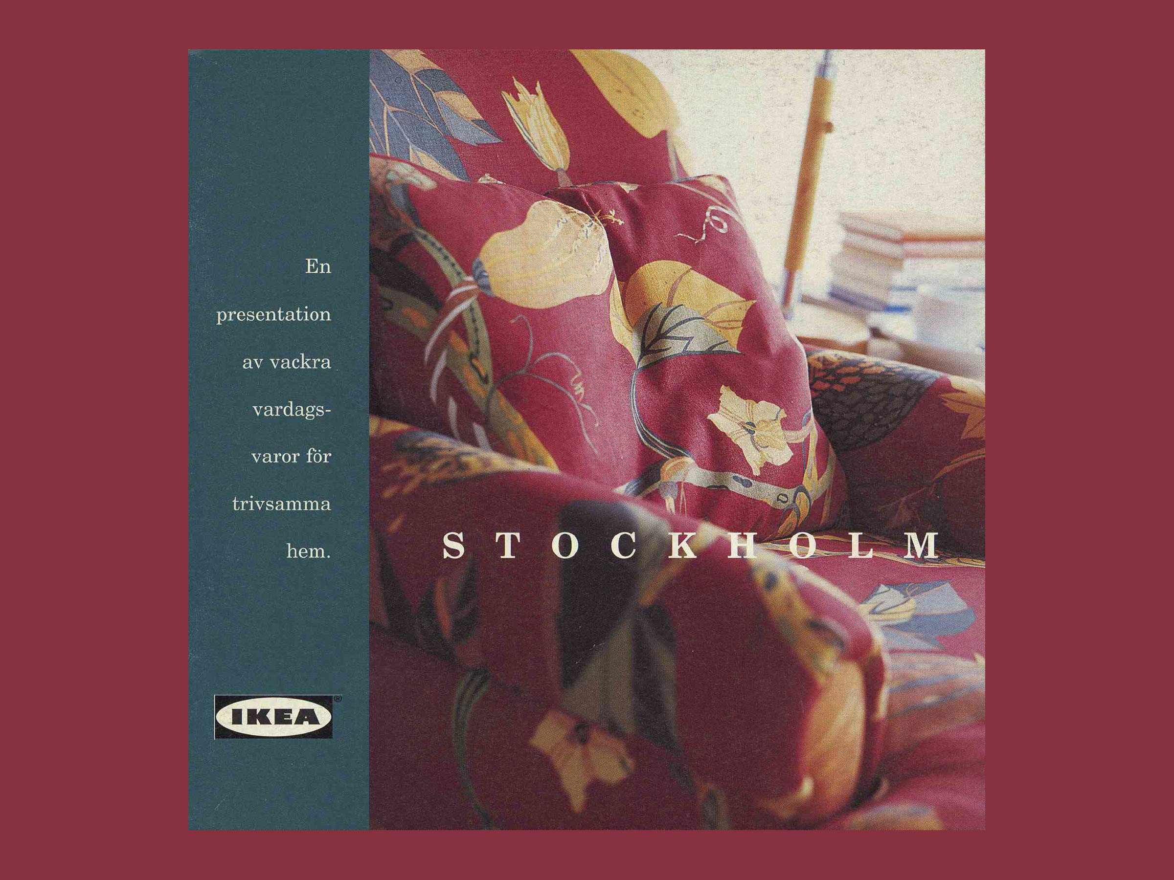 Browse the STOCKHOLM 1996 original brochure IKEA Museum