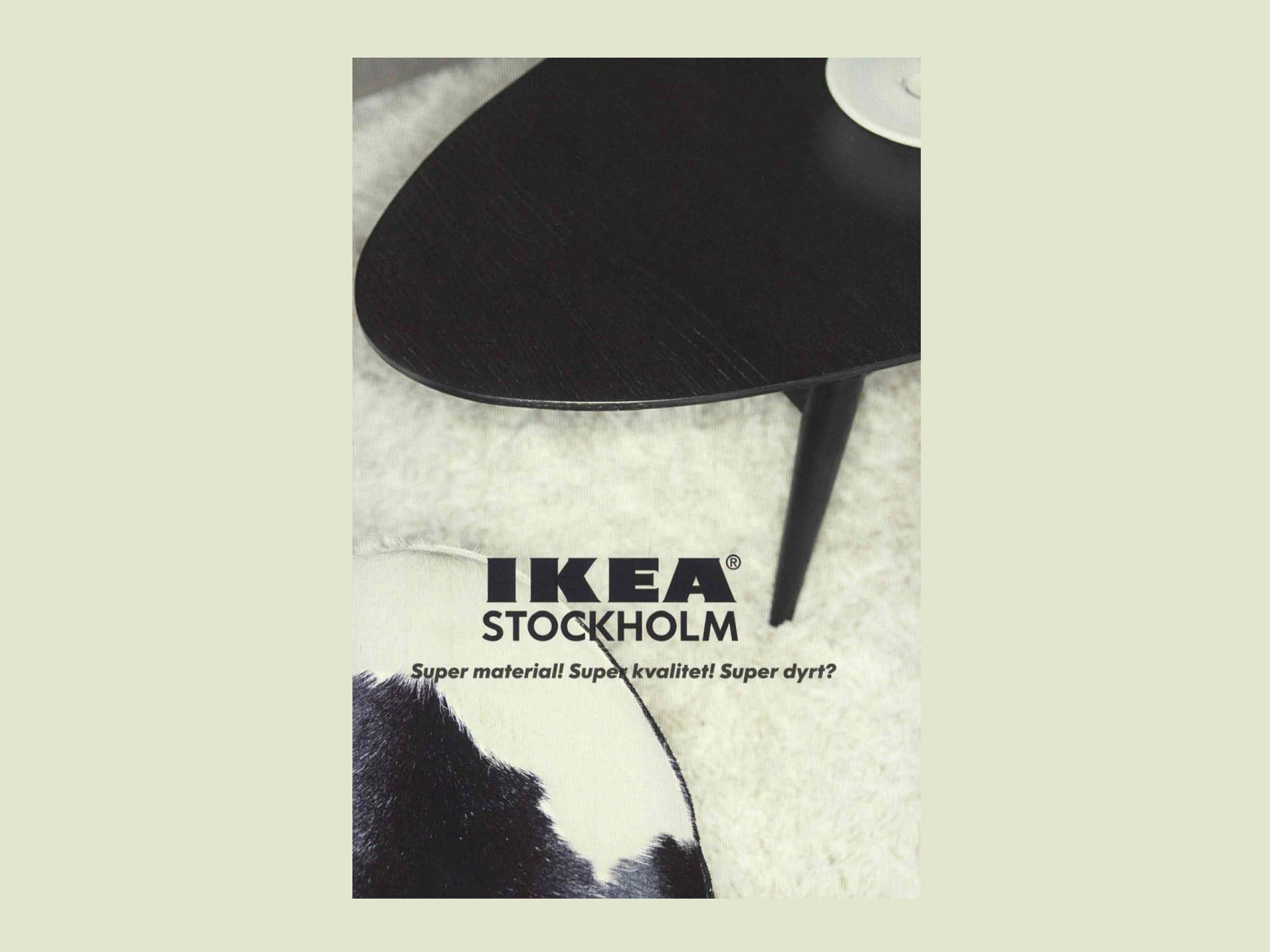 Browse the STOCKHOLM 2008 original brochure IKEA Museum